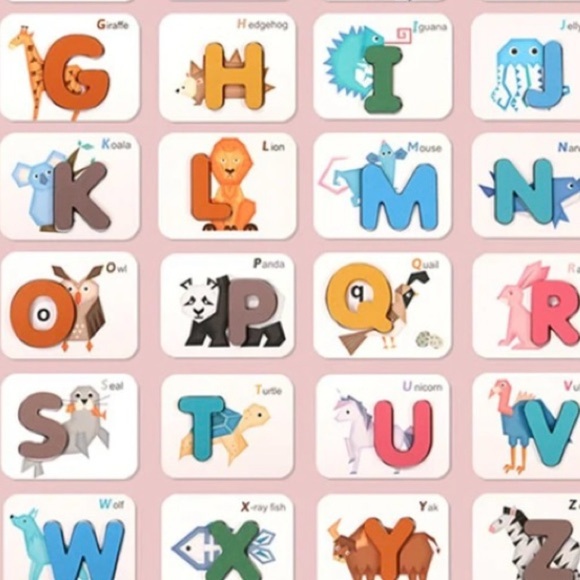 Montessori Animal Matching With Alphabet Puzzles - Picture 5 of 6
